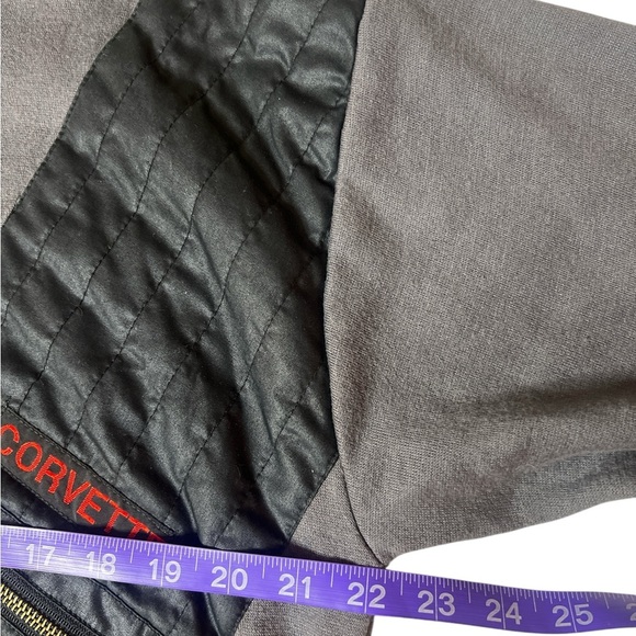 Vintage 80s Corvette Retro Streetwear Embroidered Tactical Sweatshirt - Picture 5 of 11